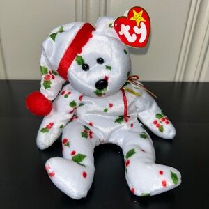 1998 Holiday Teddy Ty Beanie Baby